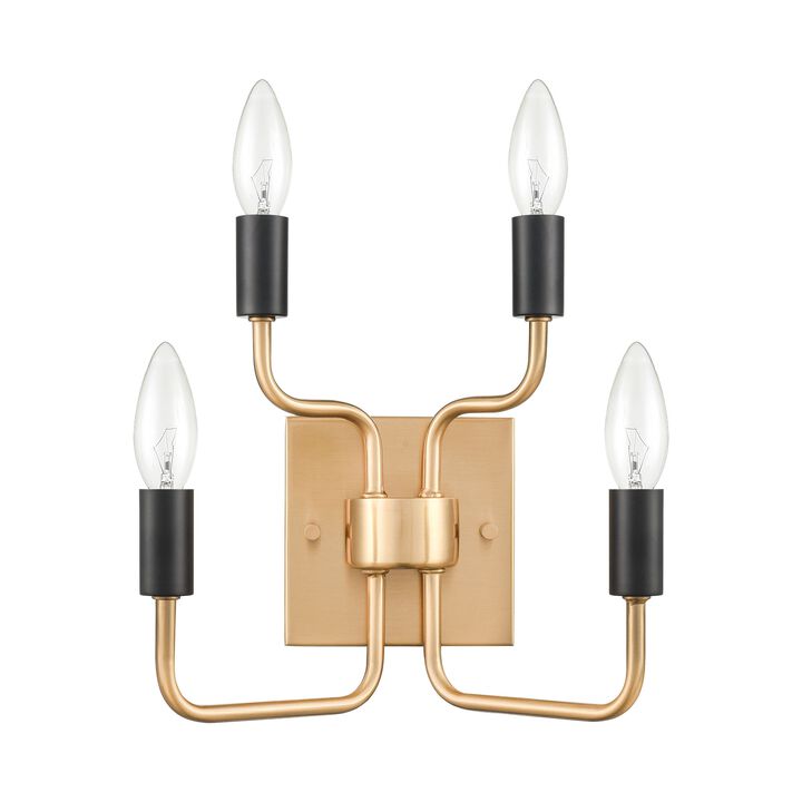 Epping Avenue 10'' High 4-Light Sconce