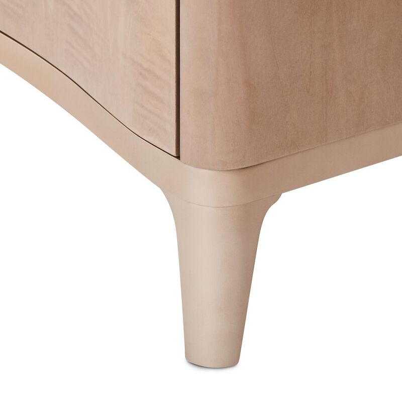 Michael Amini Malibu Crest TV Console - Blush