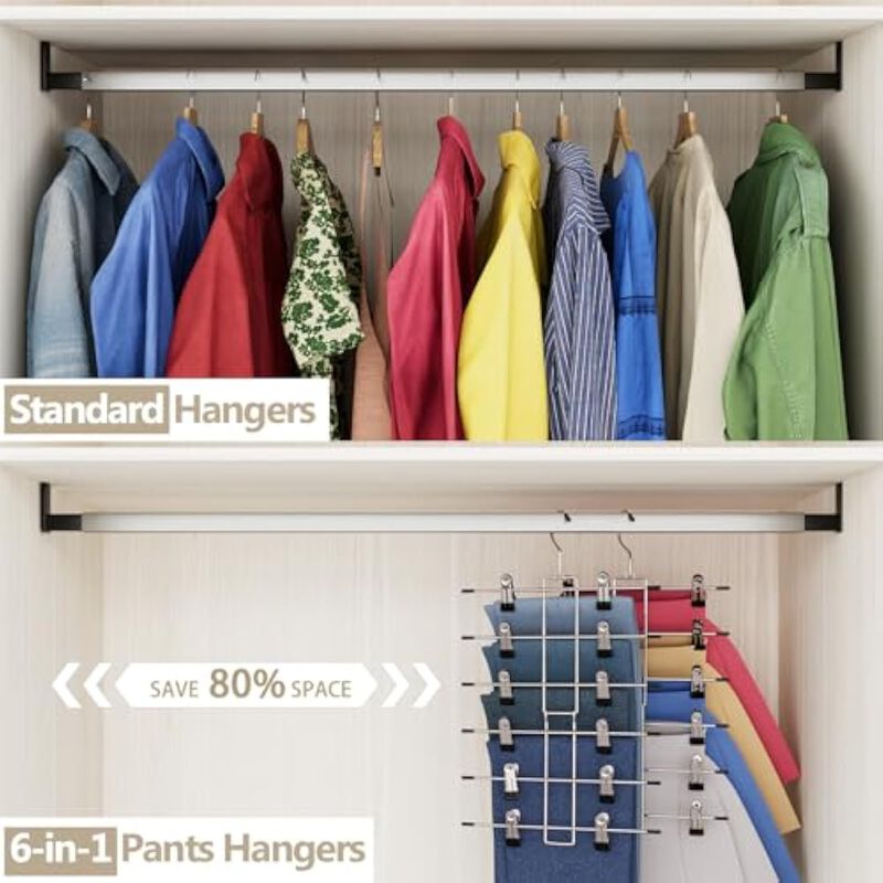 2-Pack Foldable Shoe Storage Organizer | Closet Shoe Box Bin with Adjustable Design image number 1