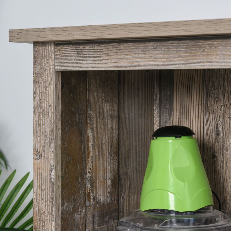 Hivvago Kitchen Storage Cabinet with Adjustable Shelves image number 7