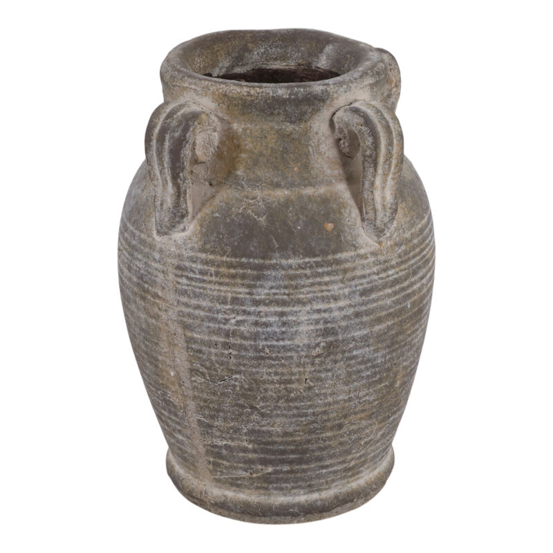 8" Vase With Handles, Brown image number 2