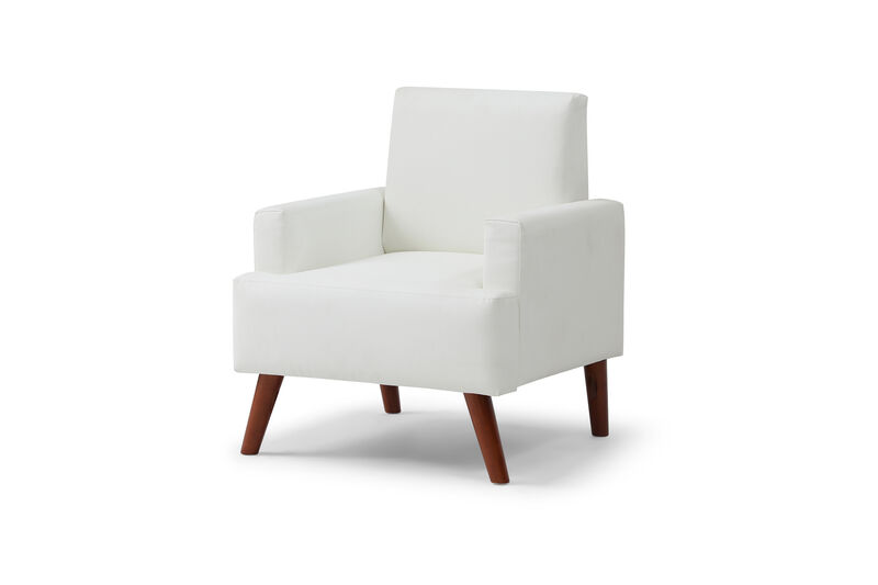 Ventura Faux Leather Accent Chair image number 2