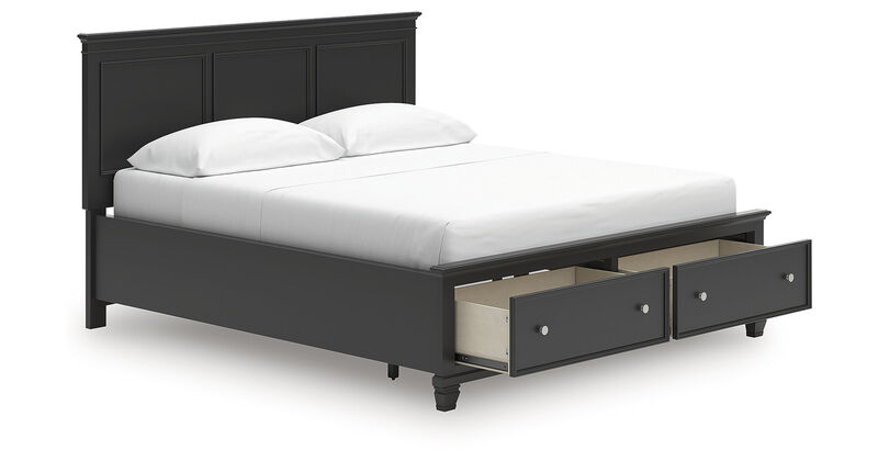 Lanolee California King Panel Storage Bed image number 3