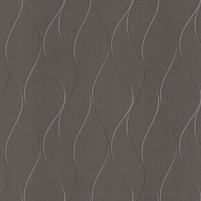 Wavy Stripe Shimmering Finishes Wallpaper image number 1