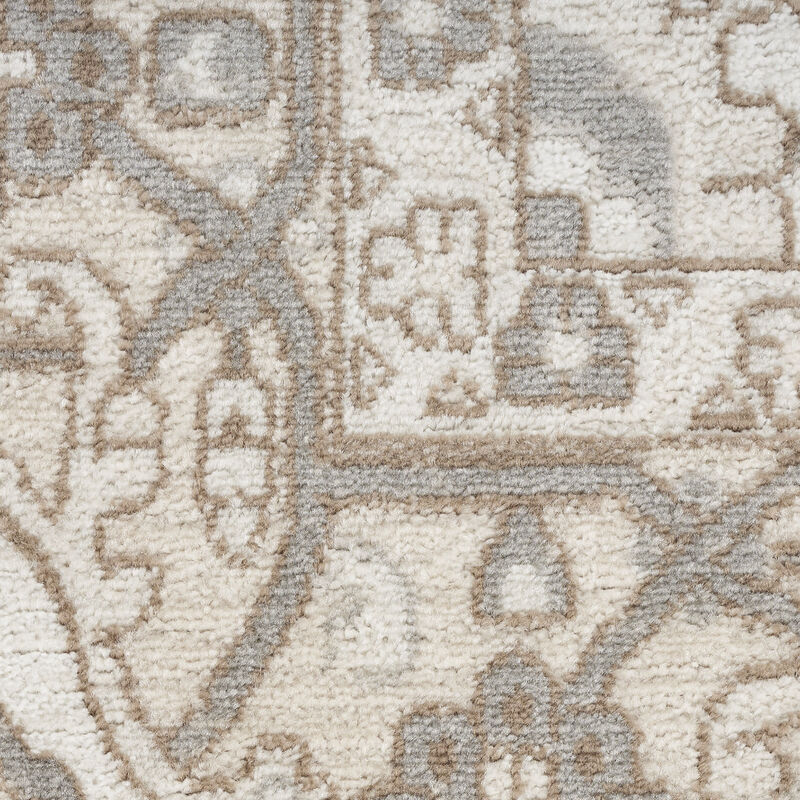 Quarry QUA05 Beige 2'2" x 7'6" Rug image number 5