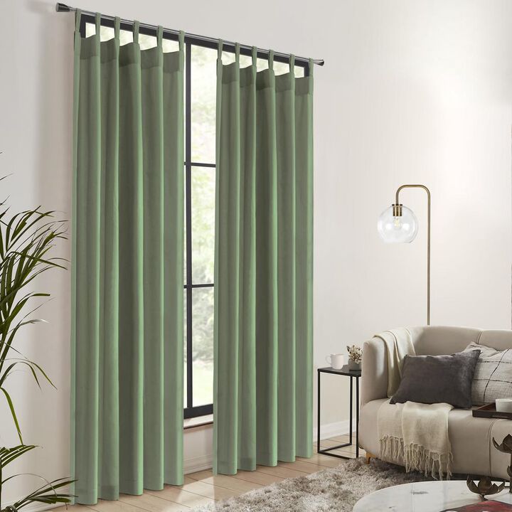 Thermalogic Weathermate Topsions Room Darkening Provides Daytime and Nighttime Privacy Curtain Panel Pair Each