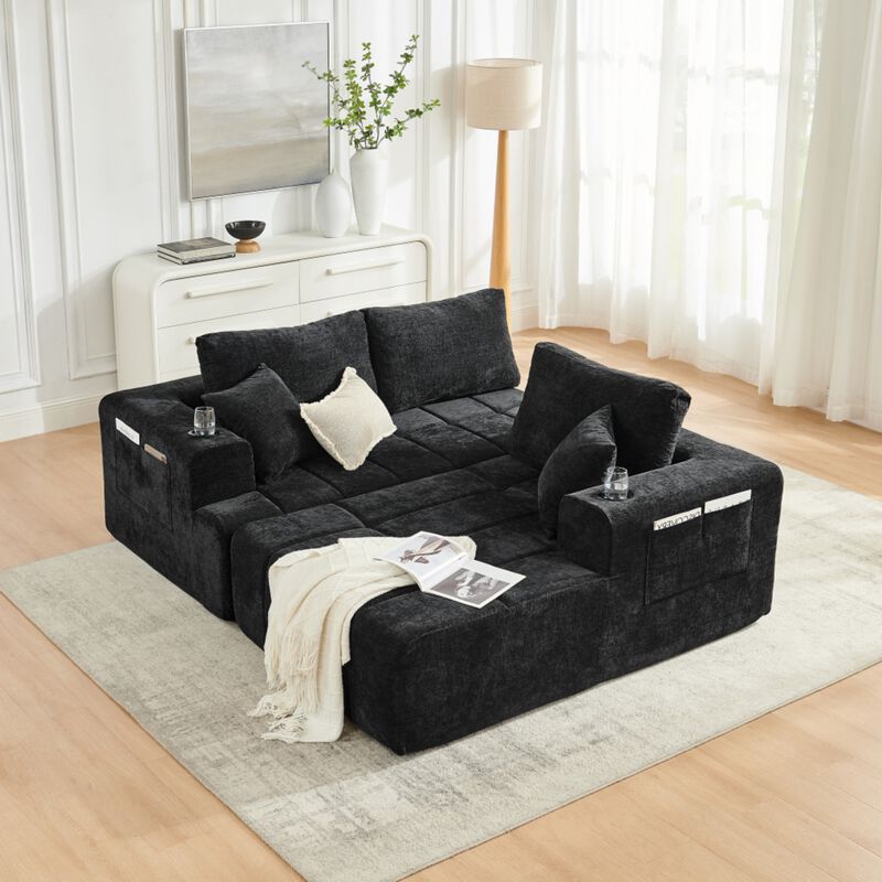 Blufji Modular L-Shaped Sectional Sofa image number 4