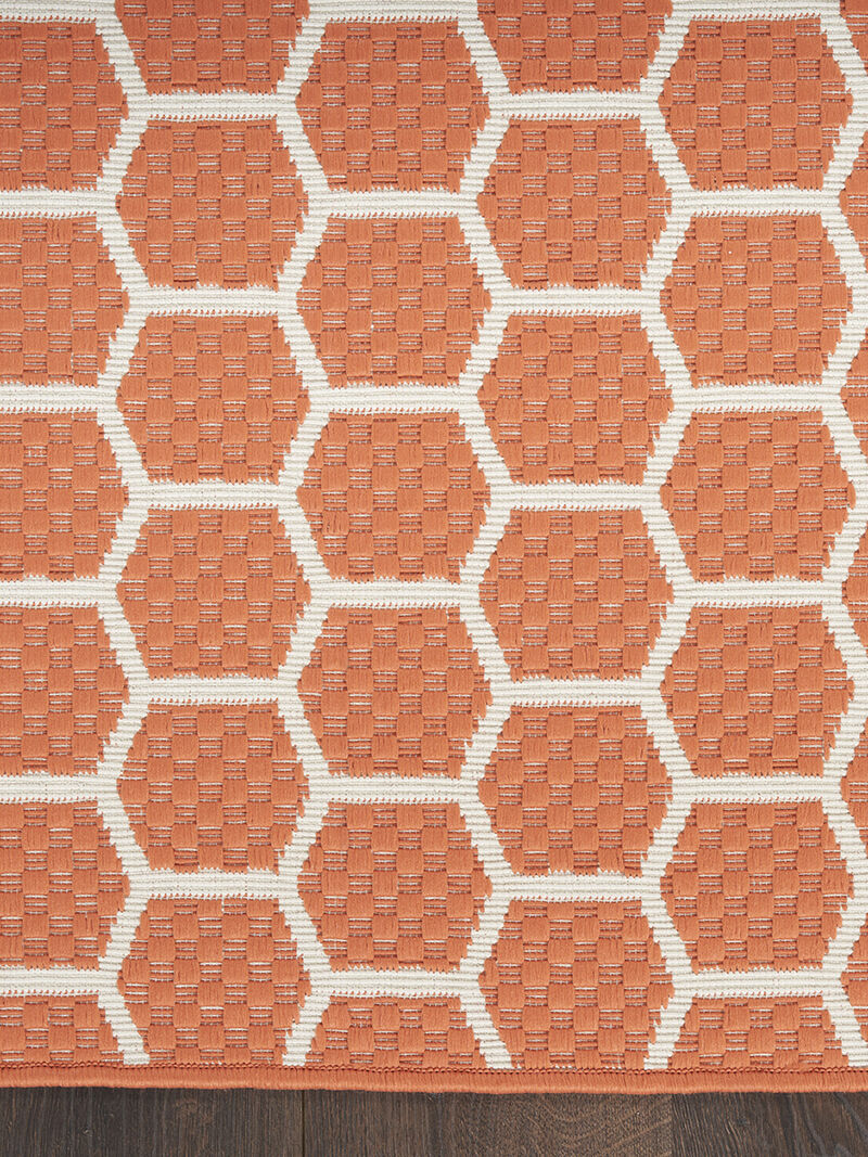 Twist Reversible TWS01 Coral 2'2" x 10' Rug