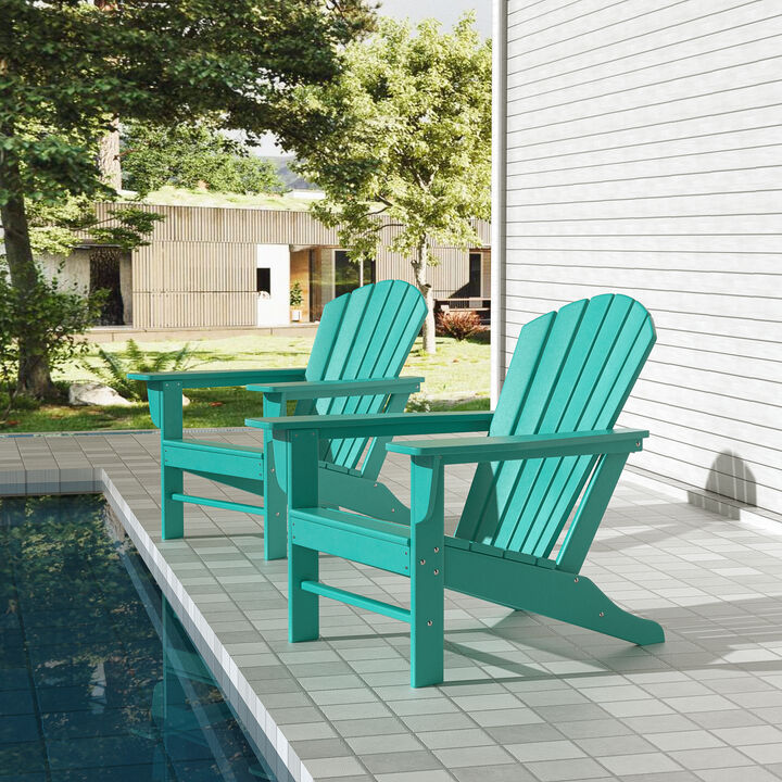 WestinTrends Outdoor Patio Adirondack Chair (Set of 2)