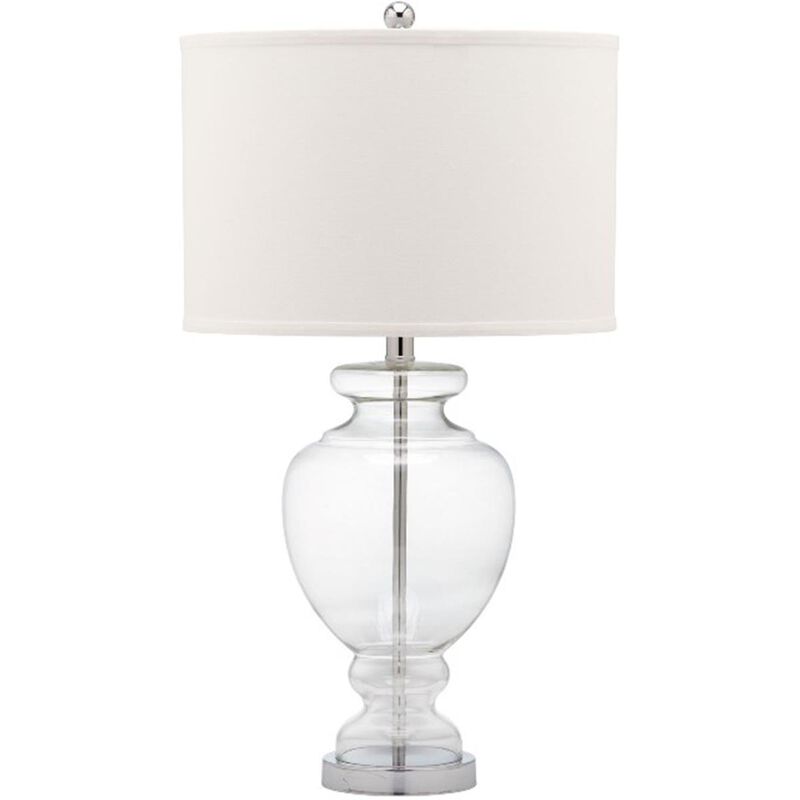 Safavieh  Clear Glass Table Lamp 28 x 15 x 15 in.  Set of 2