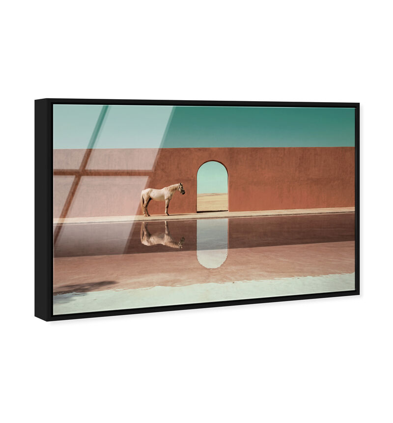 Western Reflections Animals Canvas Print by Oliver Gal image number 2