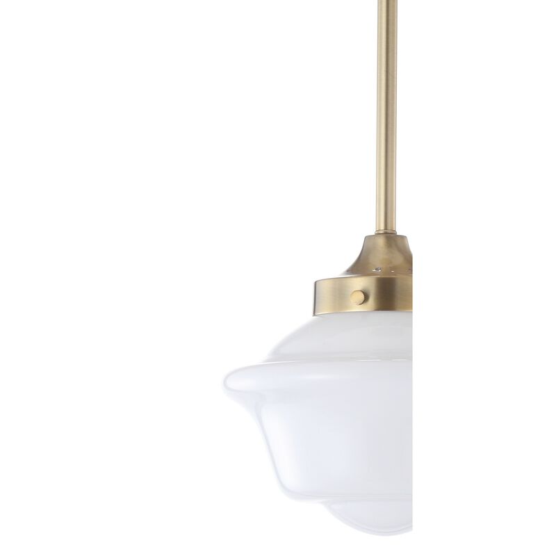 Kurtz Adjustable Drop Metal/Glass LED Pendant