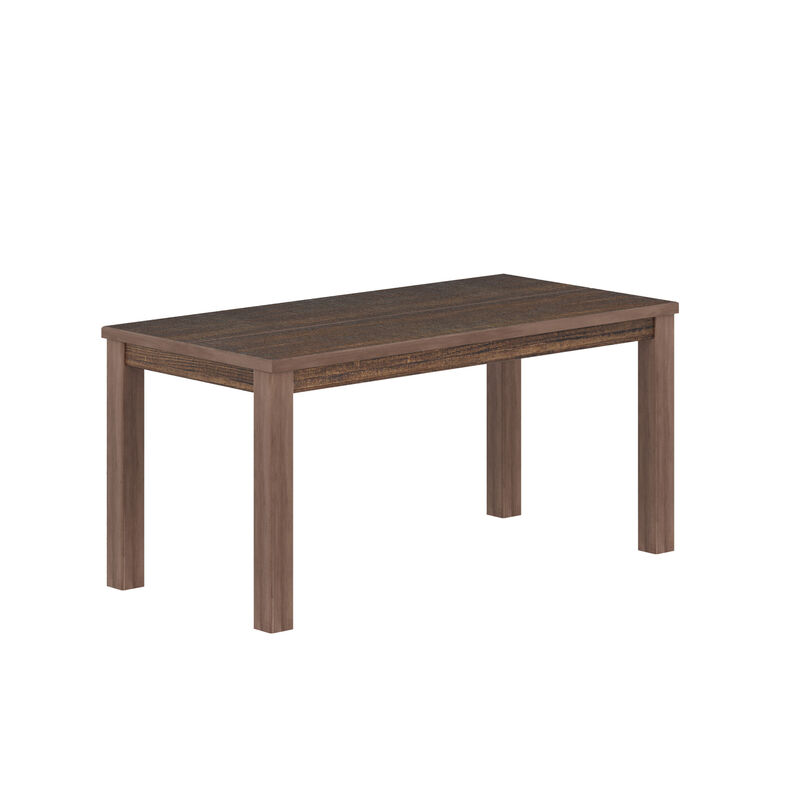 Sturdy Wooden Dining Table with Classic Solid Wood Design