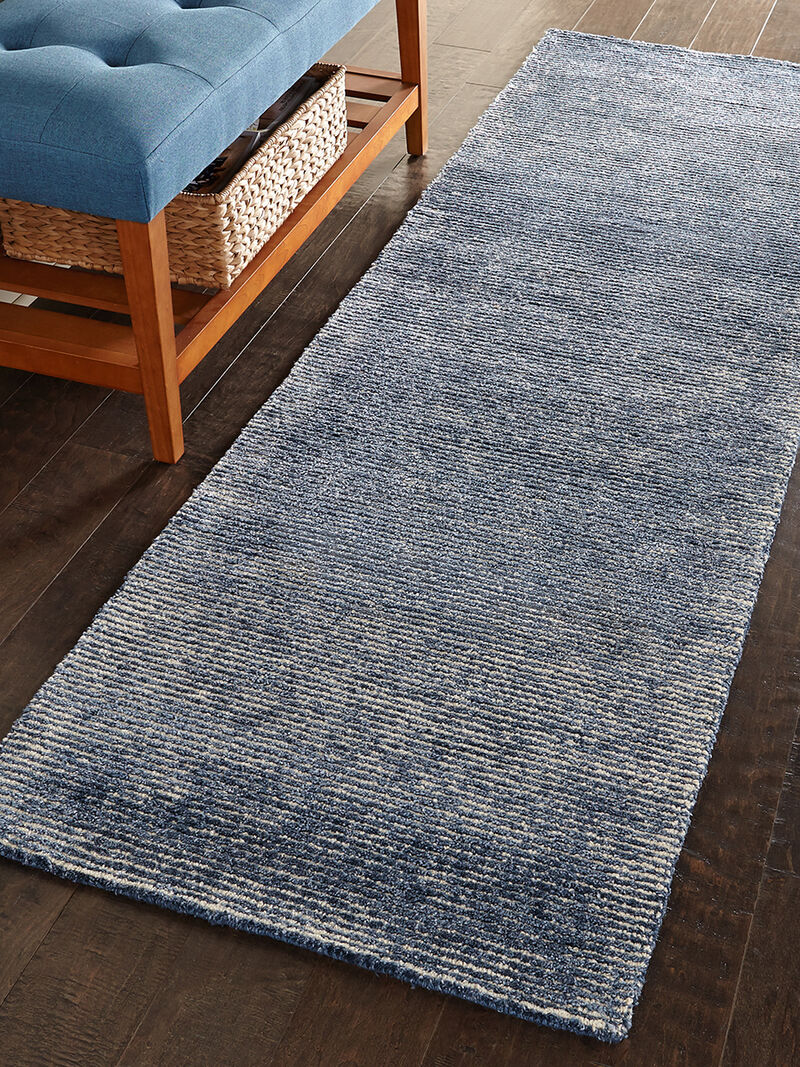 Weston WES01 Agean Blue 2'3" x 7'6" Rug