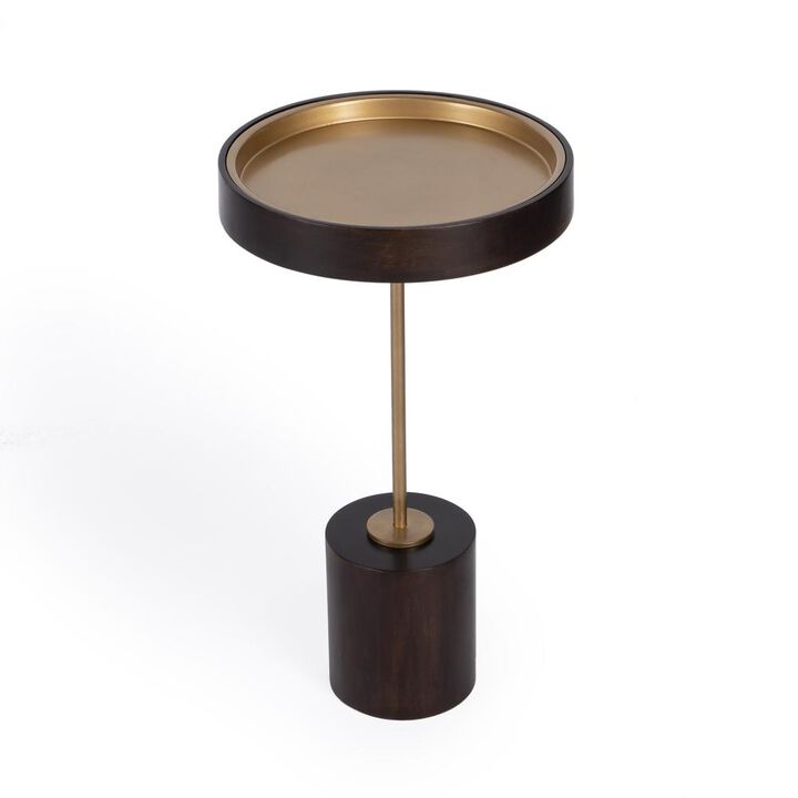 Butler Specialty Shen Pedestal Side Table, Multi