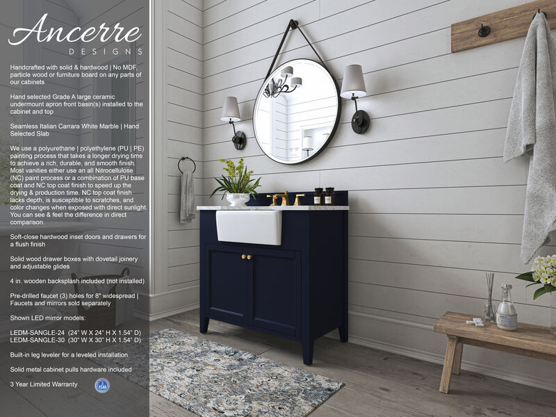 Adeline 36 in. Bath Vanity Set image number 2