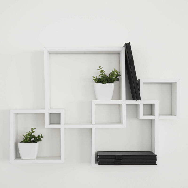 Intersecting Cube Shelves