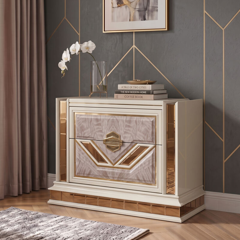 Aurenvique 2-Drawer Nightstand image number 7