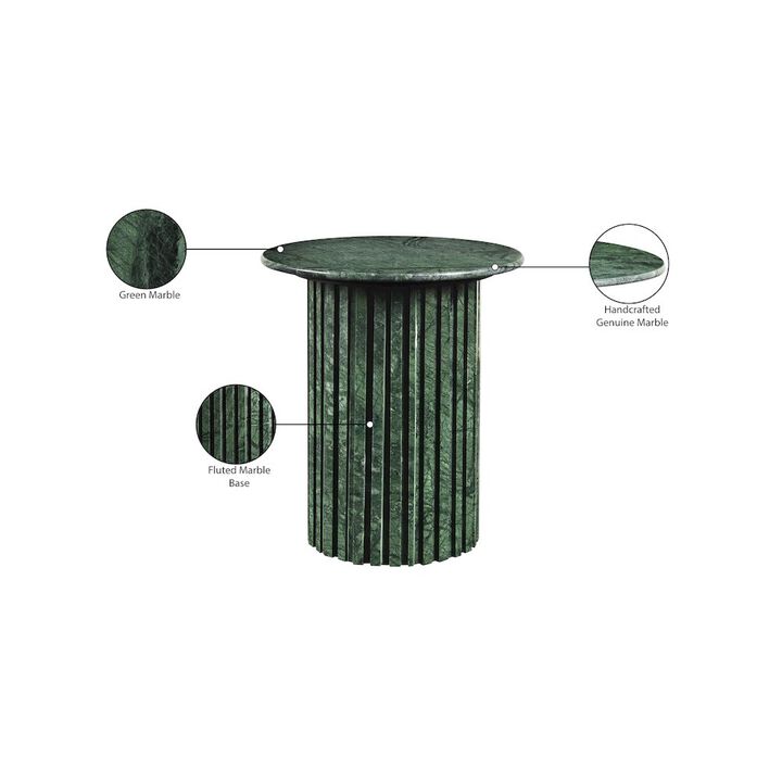 Meridian Furniture Genoa Green End Table
