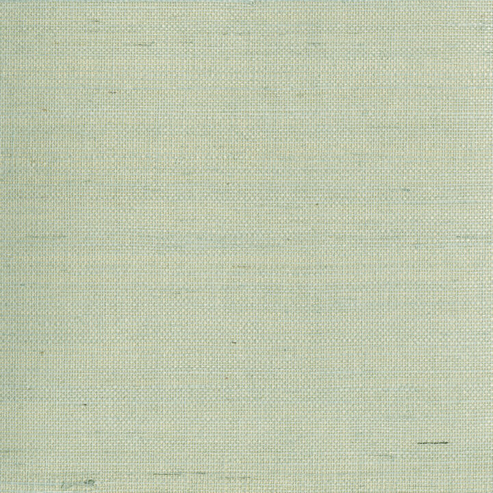 Mugen Light Green Grasscloth Wallpaper