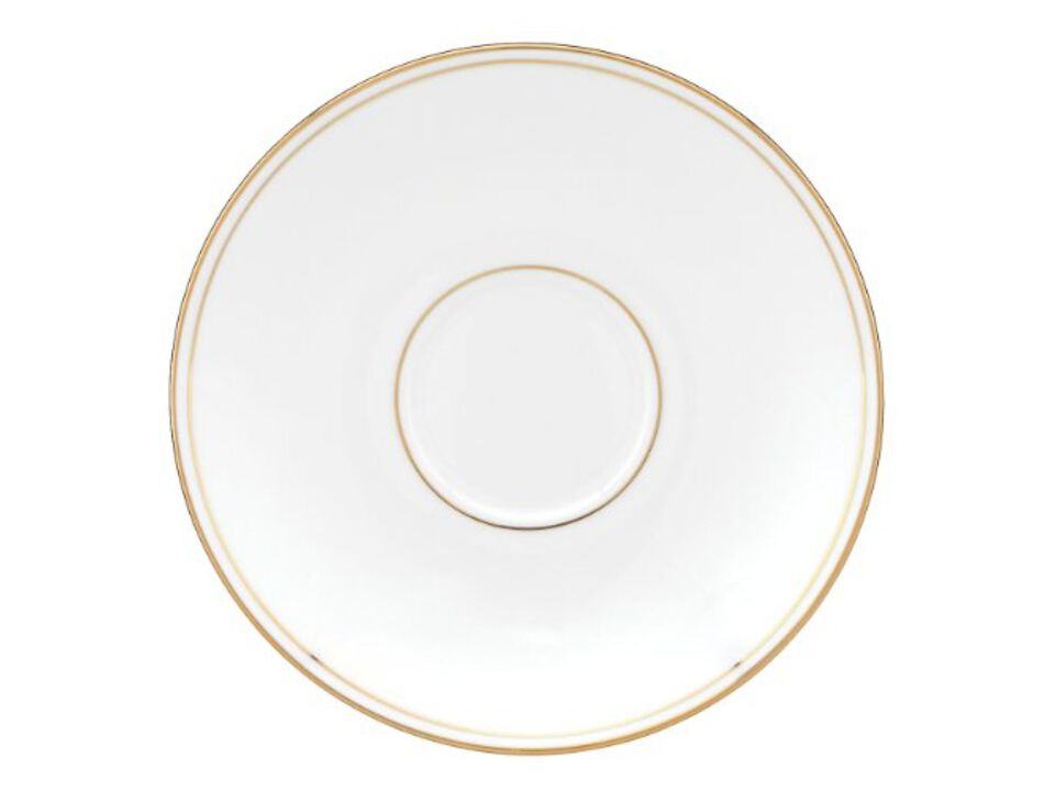 Lenox Federal Gold Saucer, White