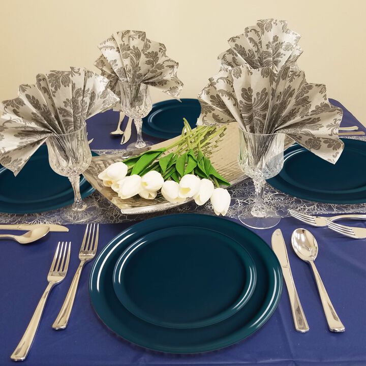 6.25" Flat Round Plastic Pastry Plates (240 Plates)