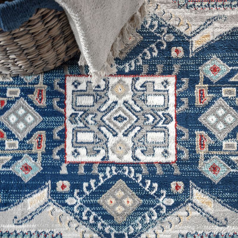 Kasbah Modern Persian Vintage Medallion Area Rug