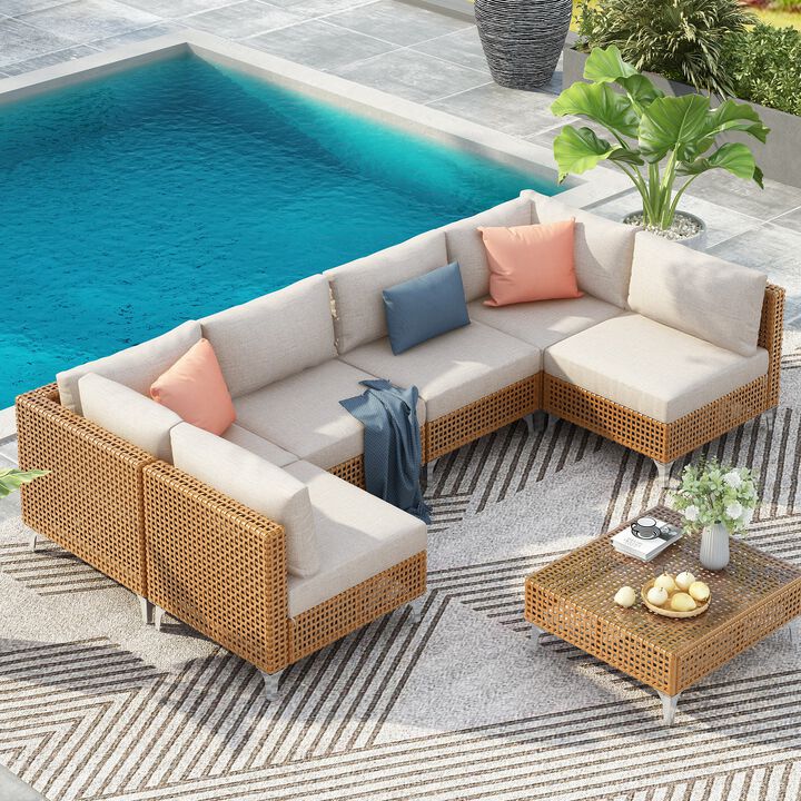 Podlak Wicker Patio Furniture Set