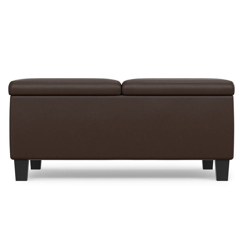 Simpli Home Ellis Coffee Table Storage Ottoman image number 2