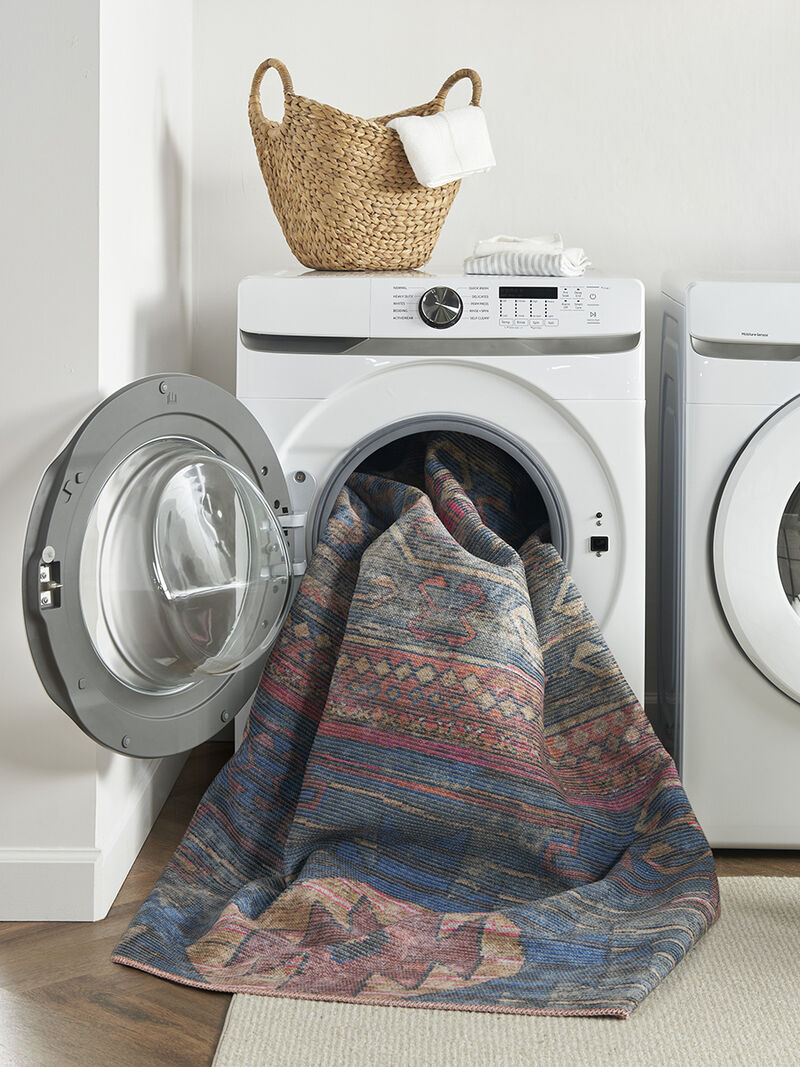 Machine Washable Series 1 SR106 Multicolor 2'2" x 10' Rug