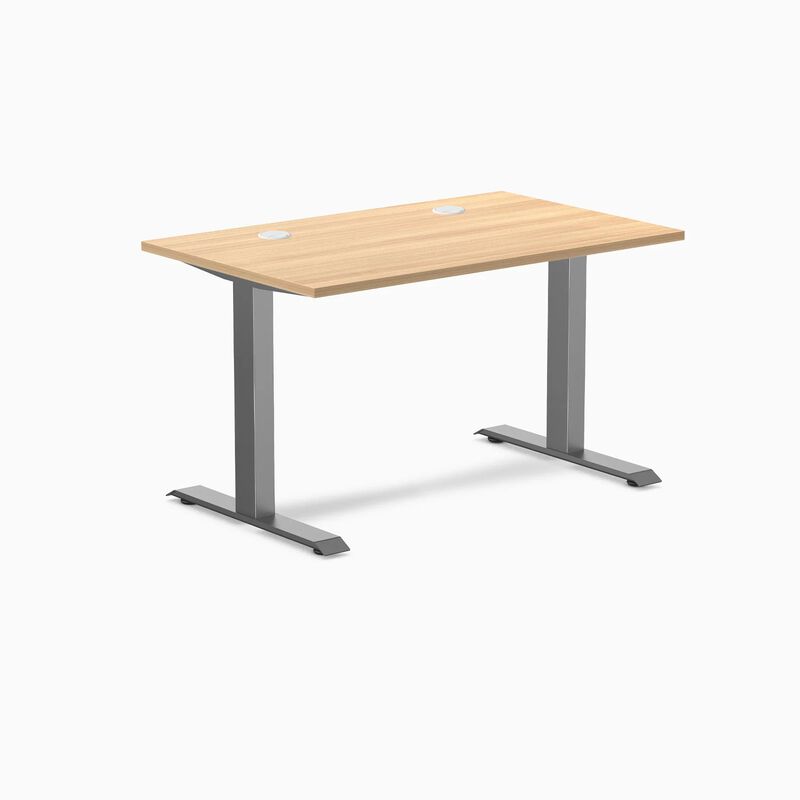 Desky Zero Scalloped Laminate Office Desk image number 0