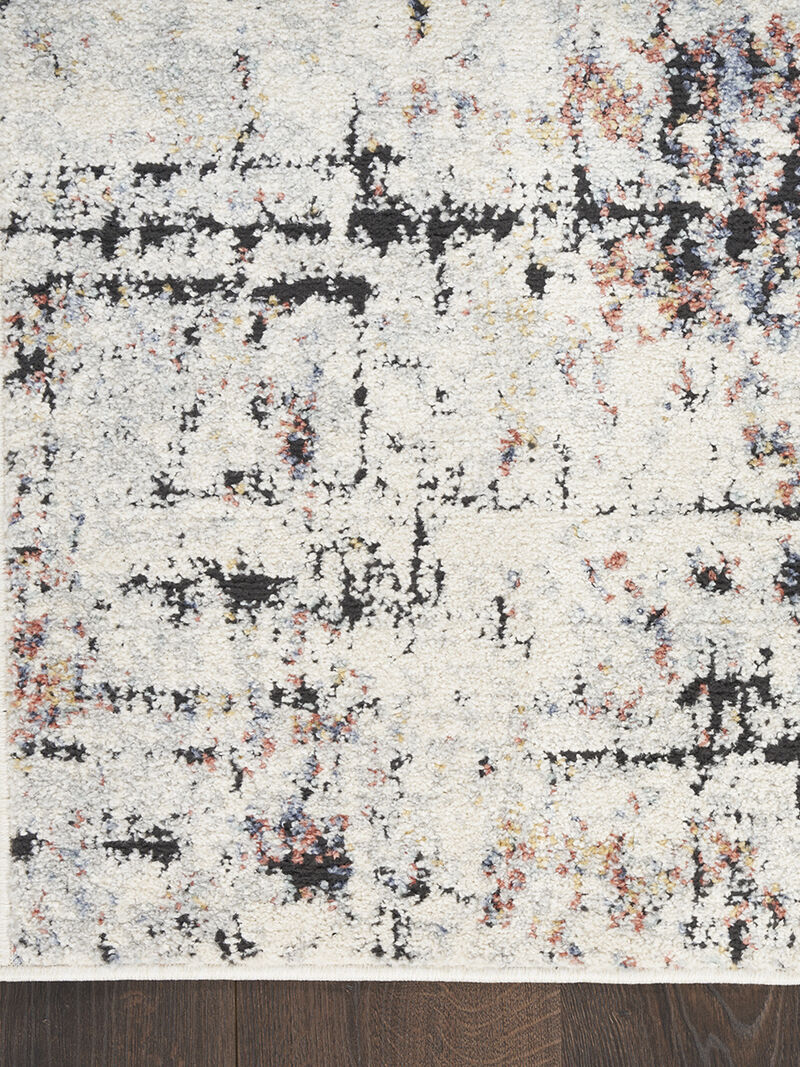 Motion MTT05 Ivory/Multicolor 5'3" x 7' Rug