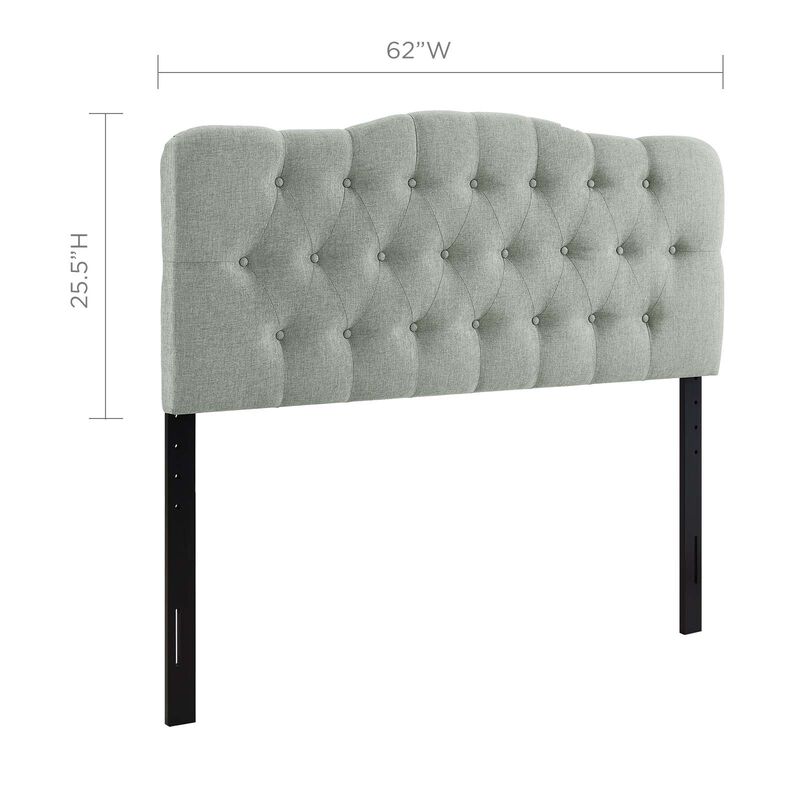 Modway - Annabel Queen Upholstered Fabric Headboard image number 2