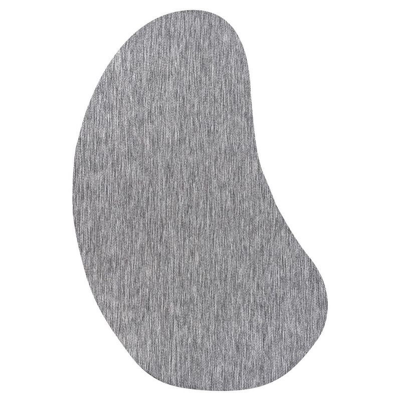 Evan Modern Rustic Organic Curve Area Rug
