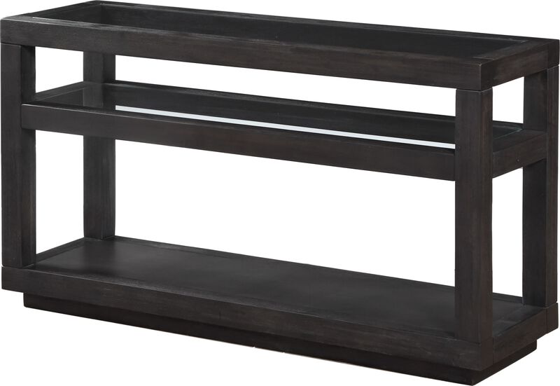 Oxford Oxford Console Table in Basalt Grey image number 3