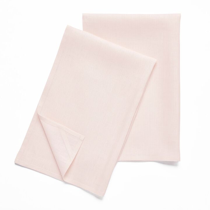 Solino Home 100% Pure Linen Kitchen Towels 17 x 26 Inch Set of 2 - Kitchen Linen