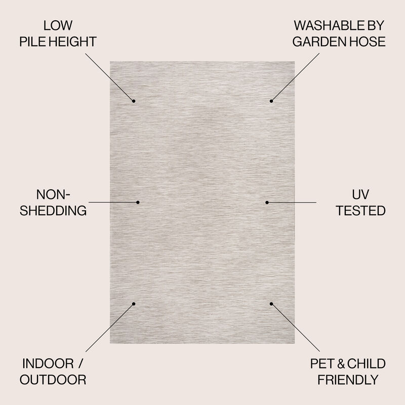 Ethan Modern Flatweave Solid Area Rug