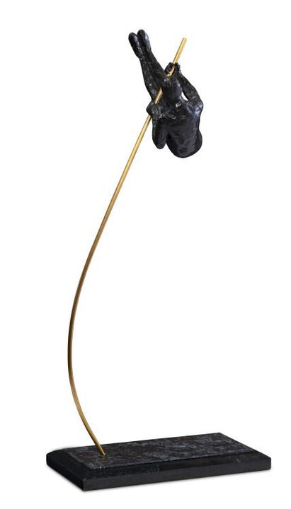 Pole Vaulter Sculpture
