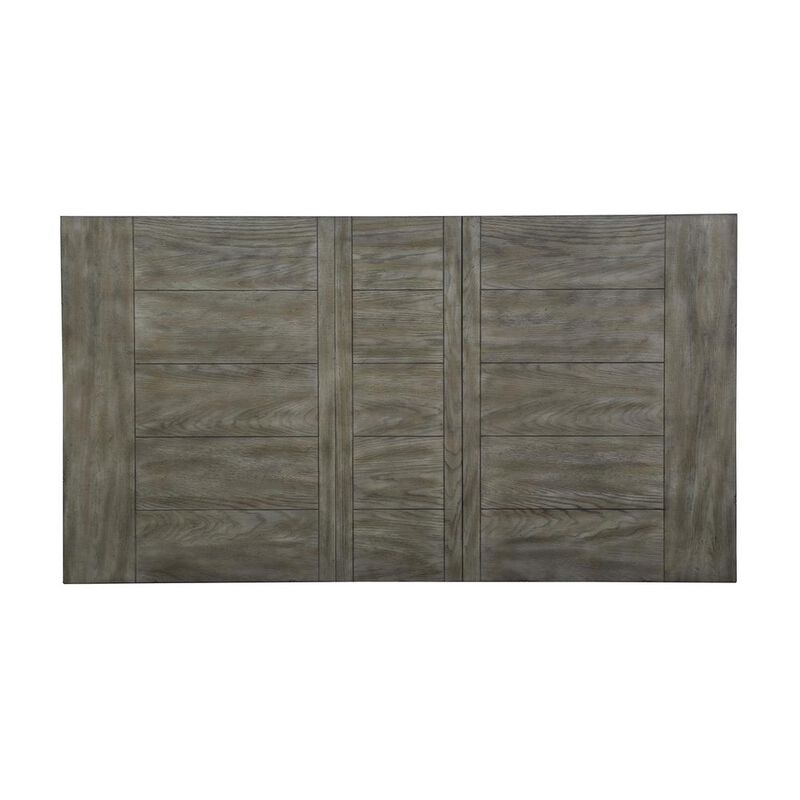 Liberty Furniture Whitney Rectangular Leg Table in Antique Linen w/ Weathered Gray image number 4
