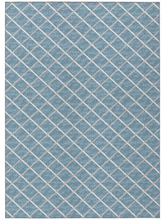 York YO1 Sky Blue 10' x 14' Rug