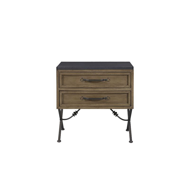 Magnolia 2 Drawer Nightstand - Almond image number 2