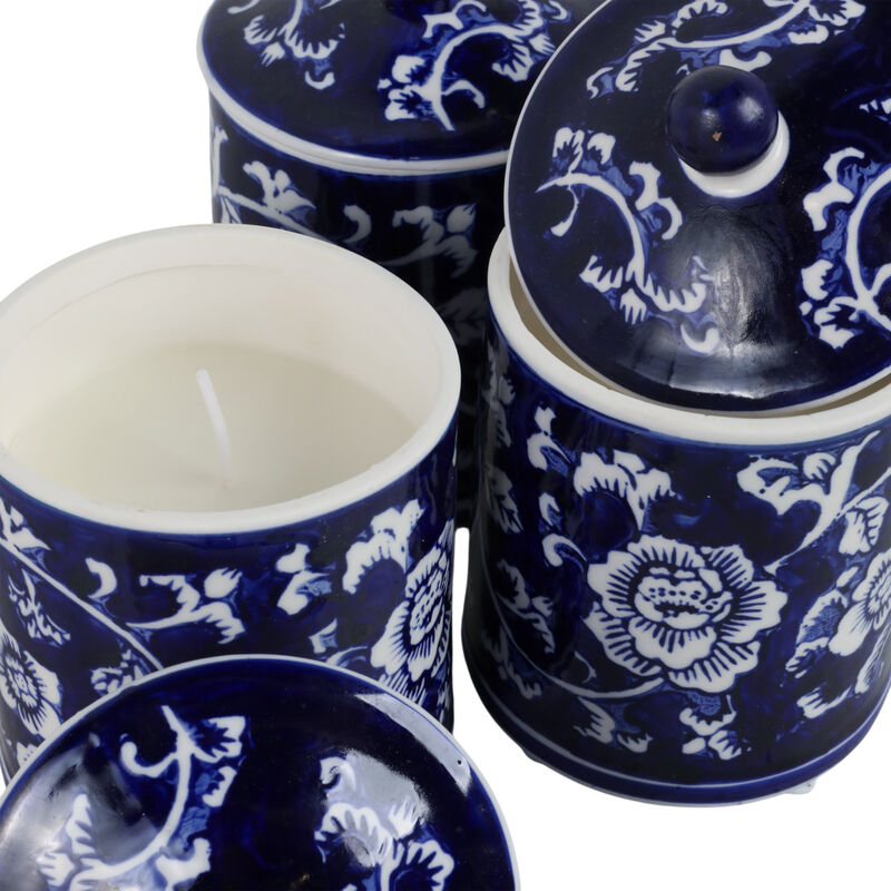 6" Chinoiserie Scented Candle image number 3