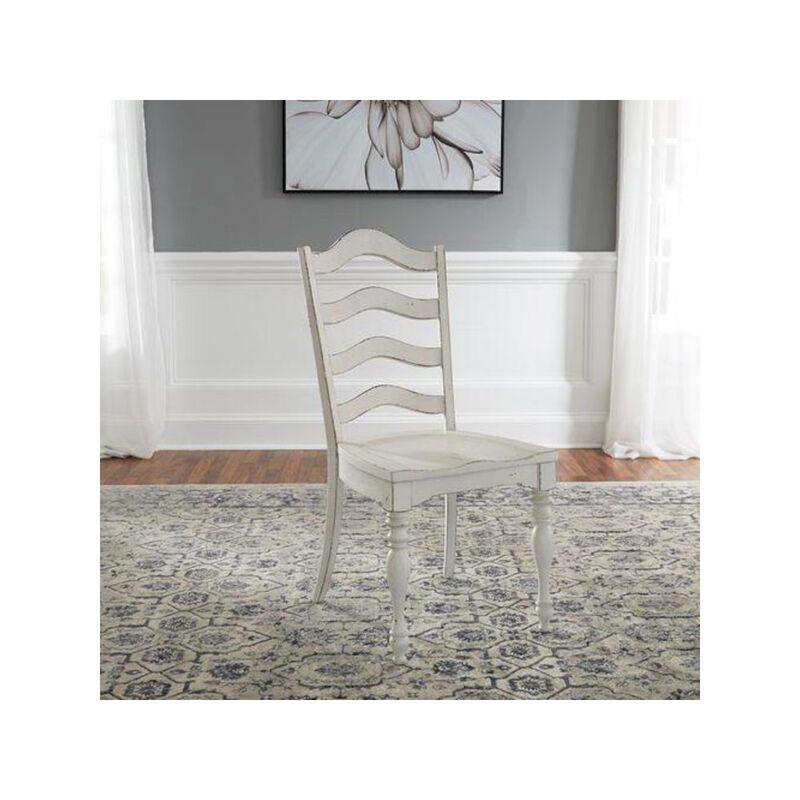 Liberty Furniture 5 Piece Drop Leaf Table Dining Room Set with 4 Ladder Back Side Chairs image number 3