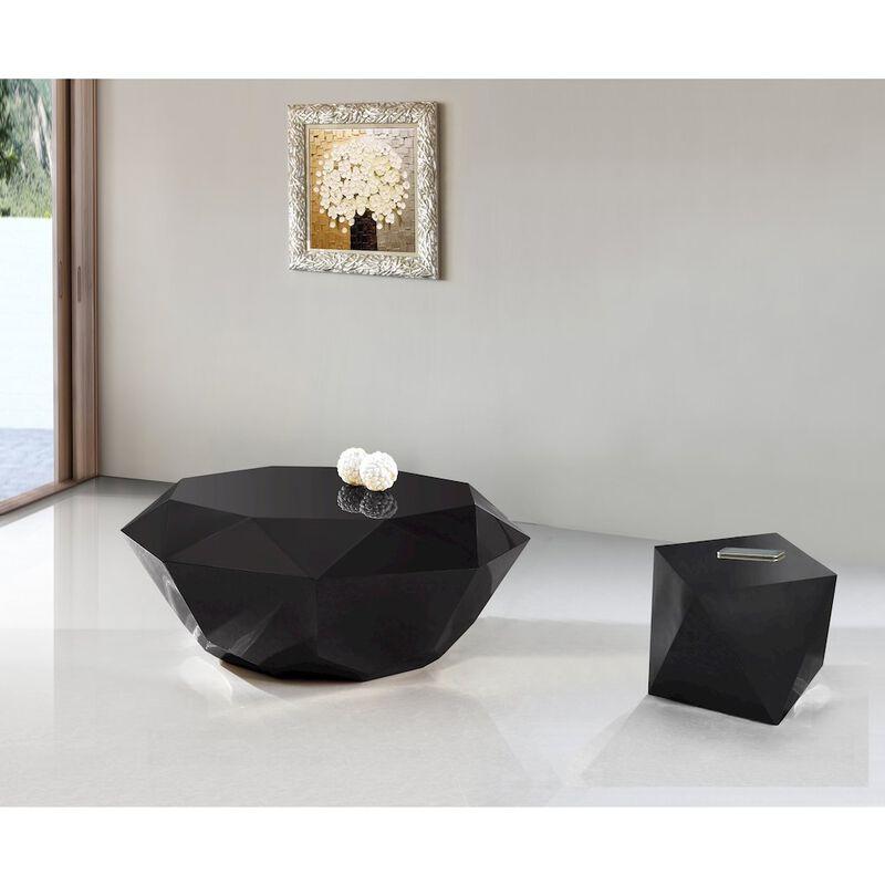 Meridian Furniture Gemma Matte Black Coffee Table