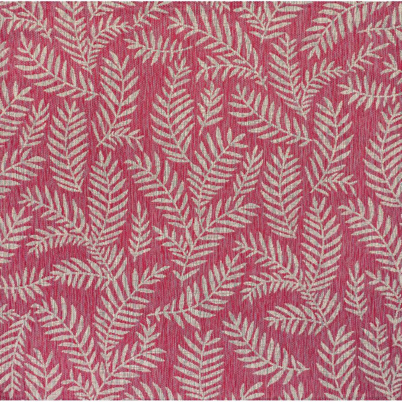 Nevis Palm Frond Square Indoor/Outdoor Area Rug