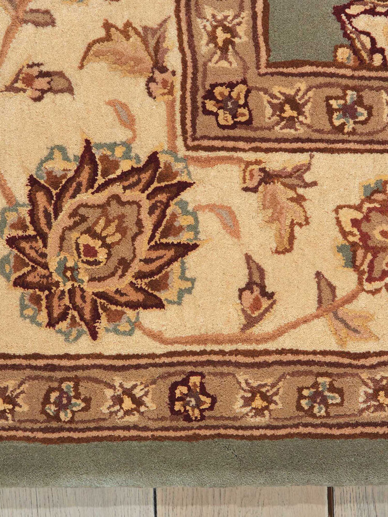 Nourison 2000 2210 Blue 2'6" x 12' Rug