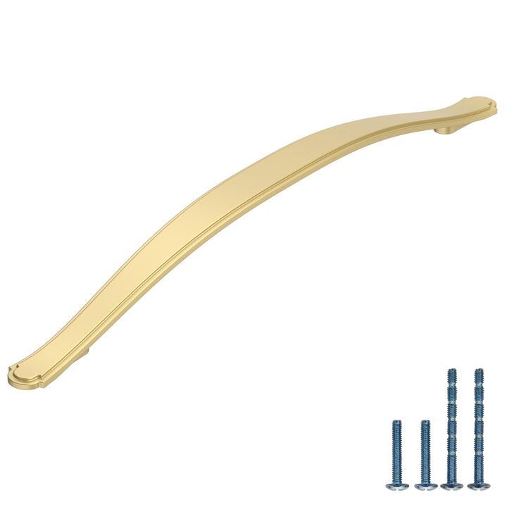 AOOTOCH 10 Pack Brushed Gold Cabinet Pulls 7.5 Inch Kitchen Cabinet Handles Kitchen Handles for Cabinets Gold Drawer Pulls Dress