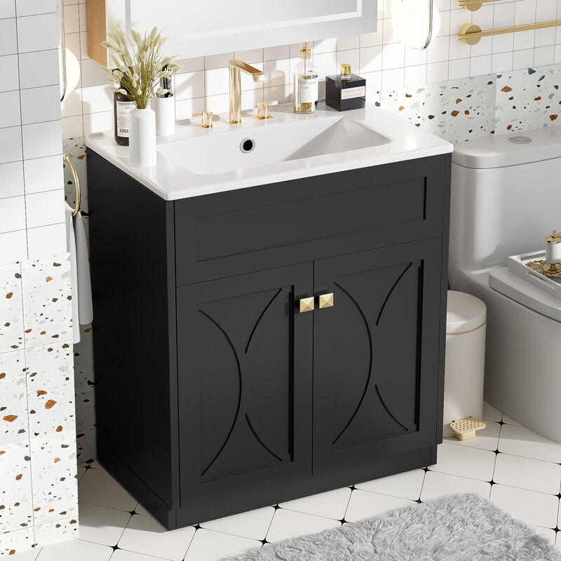 Merax Modern Bathroom Vanity with Sink