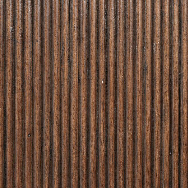 Meridian Furniture Astrid Brown Solid Wood And Oak Veneer Dresser