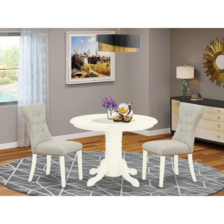 Dining Room Set Linen White